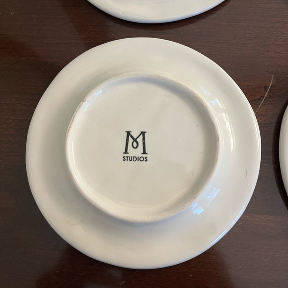 Rae Dunn M Studio ‘Nest.’ 6” Round Plates~Set of 4 - Picture 9 of 12